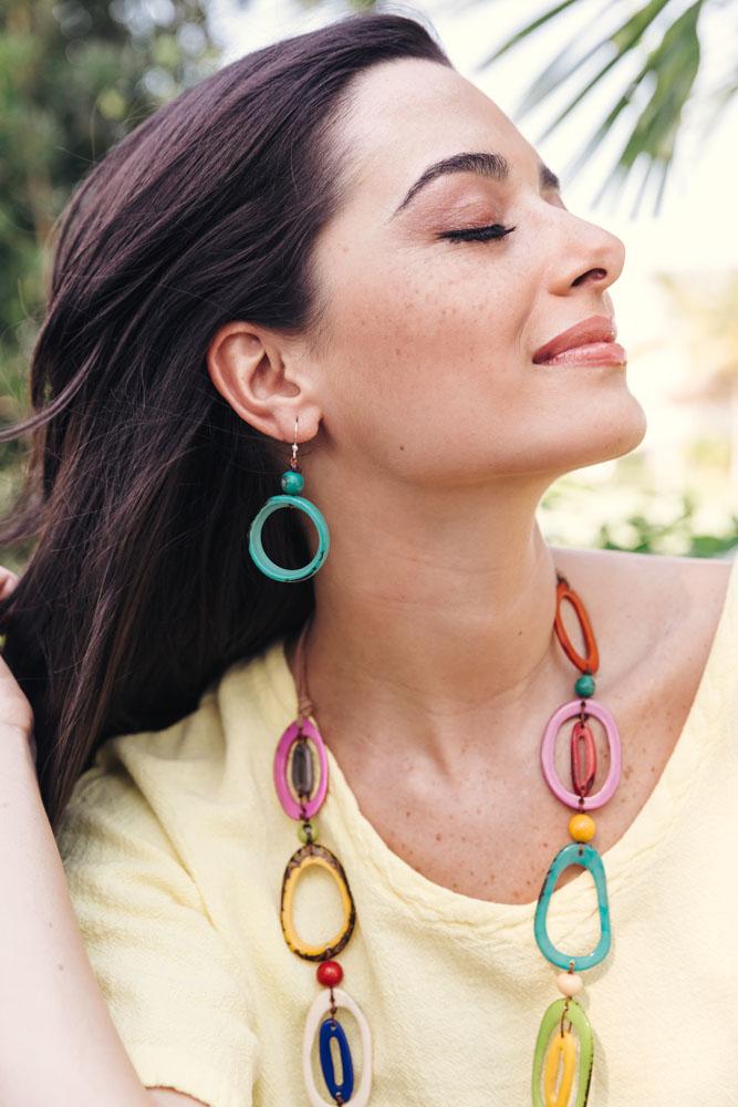 Ring of Life Earrings-[variant_title]-Tagua by Soraya Cedeno