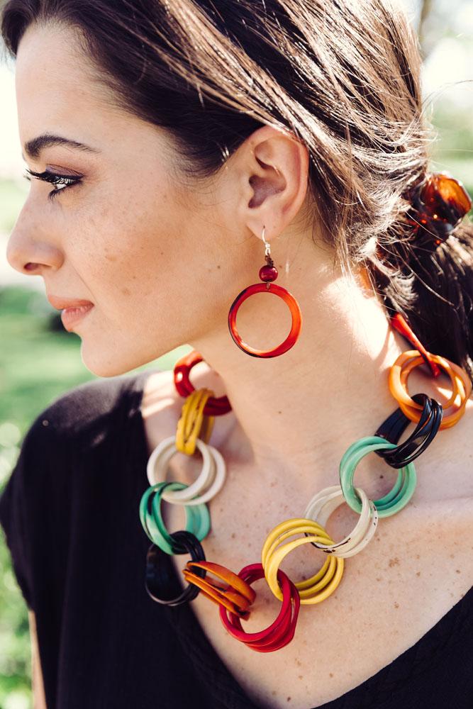 Ring of Life Earrings-[variant_title]-Tagua by Soraya Cedeno