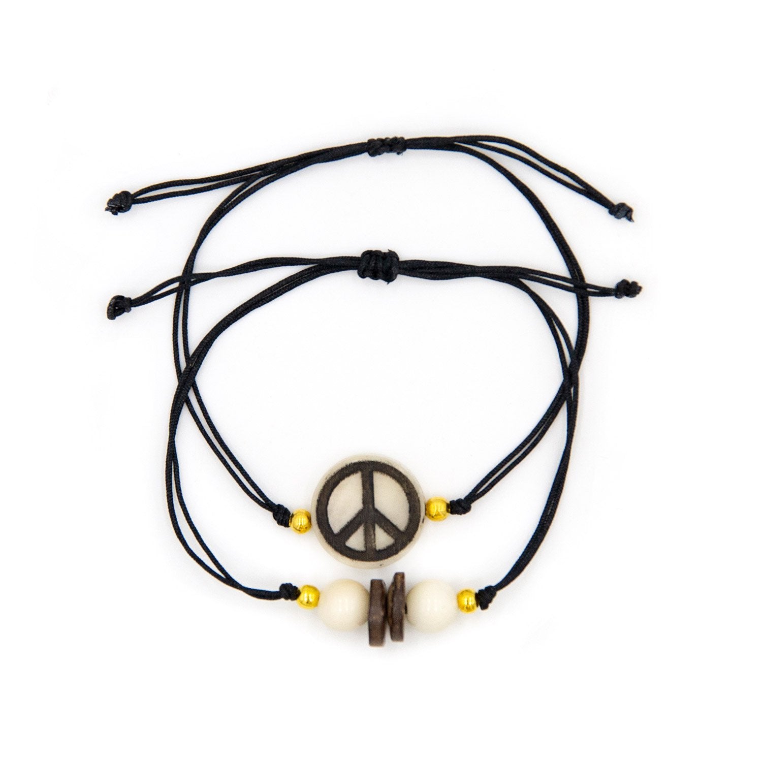 Harmony Bracelets-Ivory/Peace-Tagua by Soraya Cedeno